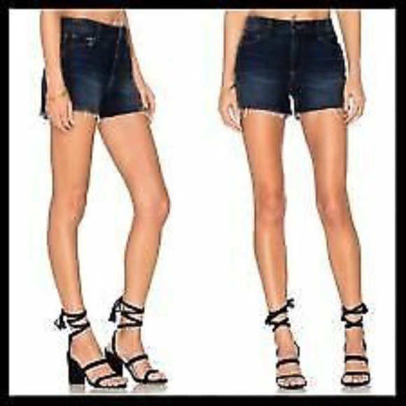 Anthropologie Pants - Dark Blue Cut Off Jean shorts